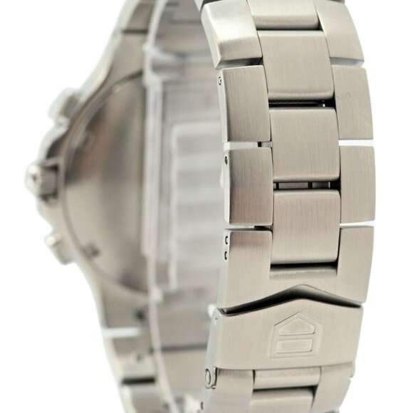 Vintage Men's Tag Heuer 39mm Kirium Black Dial Chronograph Watch! Ref: CL1110-0! - Picture 6 of 12